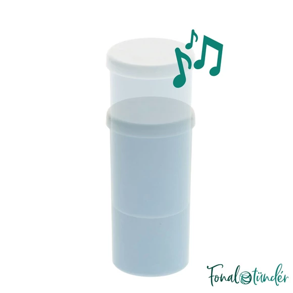 Rattle for stuffed toy - Csörgő betét kitömött játékokhoz - kék - 28x53mm