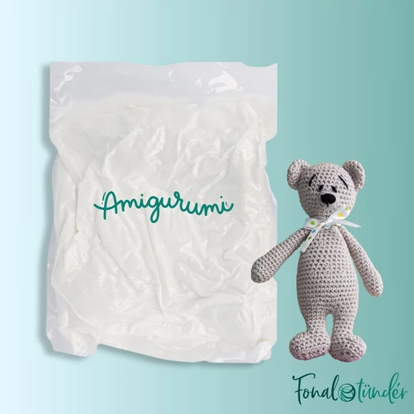 újrahasznosított poliészter - párna, amigurumi tömőanyag - 200gramm