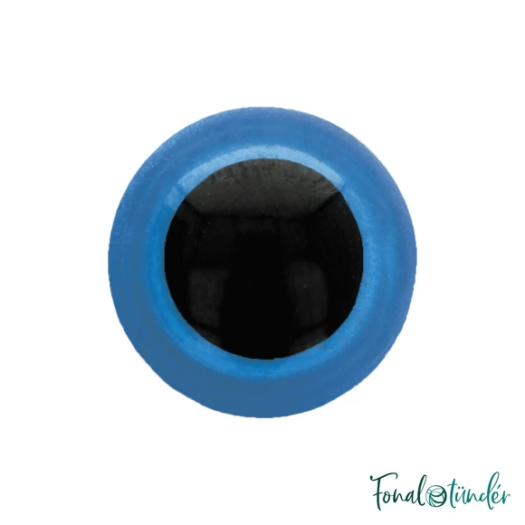 Kék baba/figura szemek - biztonsági - Blue safety eyes -14mm