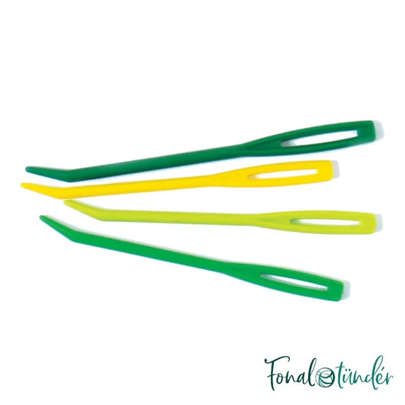 KnitPro gyapjú vagy goblein varró tű készlet - wool needle set - 4db