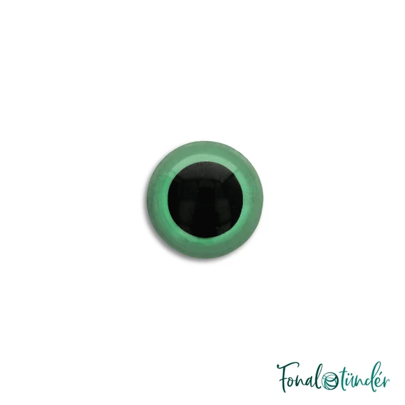 zöld baba/figura szemek - biztonsági - green safety eyes - 6mm