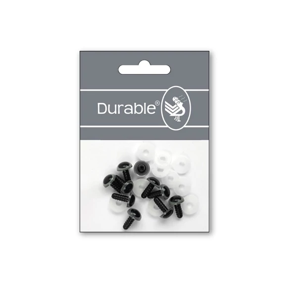 Szürke-Fekete baba/figura szemek - biztonsági - Gray safety eyes -12mm