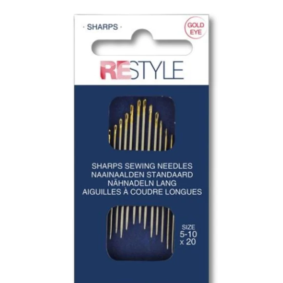 Restyle hegyes végű varrótű készlet - sewing needle set - 20db