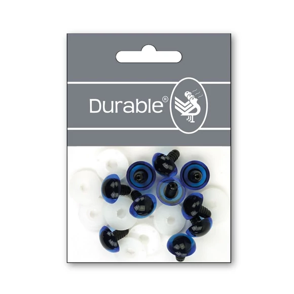 Kék baba/figura szemek - biztonsági - Blue safety eyes -20mm