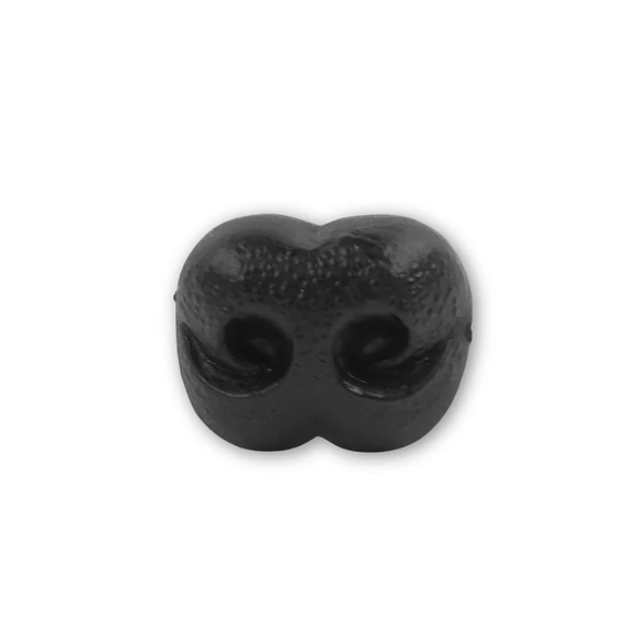 Fekete Biztonsági Orr - black safety nose - 25mm - 5db