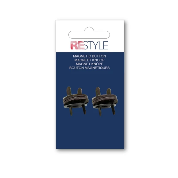ReStyle Magnetic button for bags - antique - 2pcs