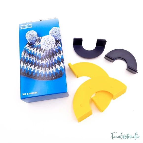 Prym Pom-Pom Készítő Készlet  -  4db - Pompom Maker Set - 4 pcs