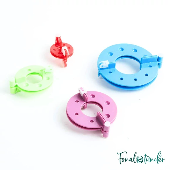 KnitPro Pom-Pom Készítő Készlet 4db - Pompom Maker Set - 4pcs