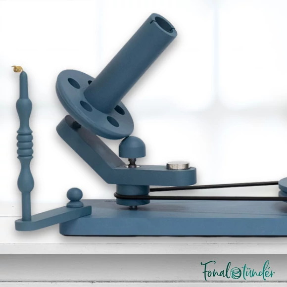 Scheepkes wooden yarn winder - gombolyag készítő - fonal terkercselő