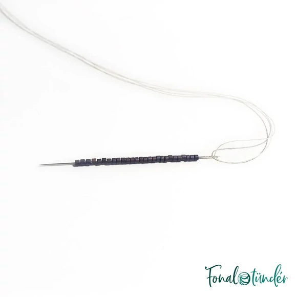 Clover Beading Needles - extra hosszú vékony gyöngyfűző tű készlet  - 4db