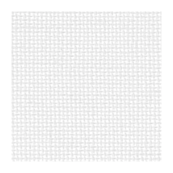 Rico Evanwave Fabric White - hímzővászon keresztszemes hímzéshez - 46x46cm