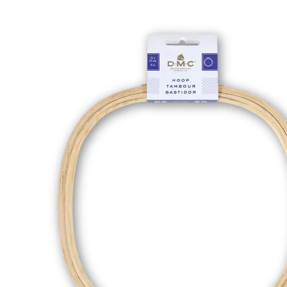 Dmc Wooden Embroidery hoop - Square - 21cm - bükkfa Hímzőkeret