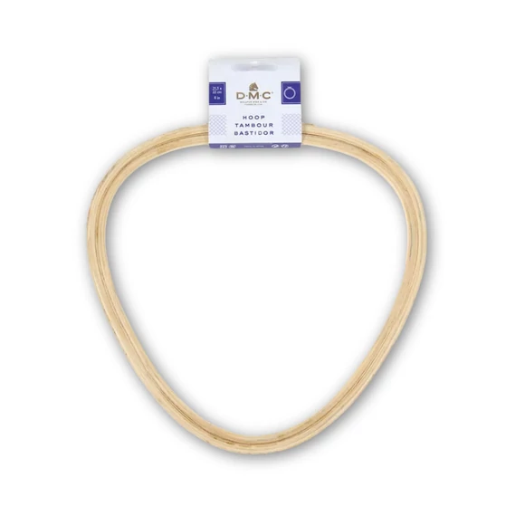 Dmc Wooden Embroidery hoop - Triangle - 21cm - bükkfa Hímzőkeret