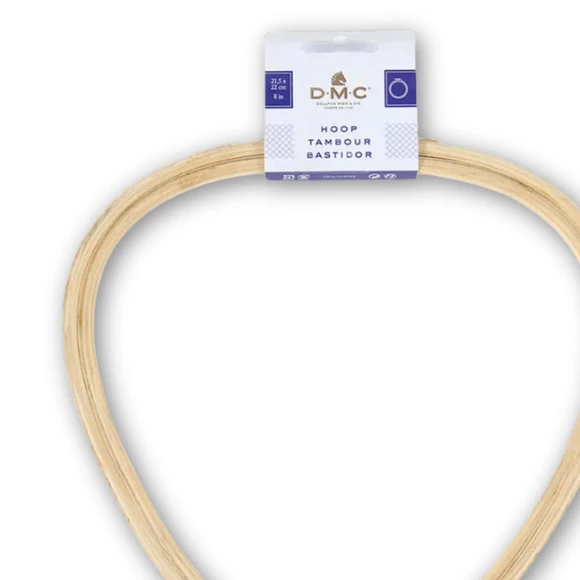 Dmc Wooden Embroidery hoop - Triangle - 21cm - bükkfa Hímzőkeret