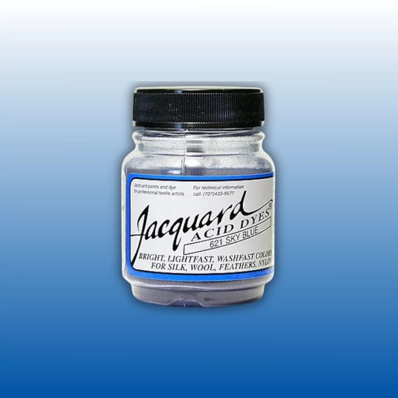 Jacquard Acid dye - 621 Sky Blue - égkék textil és fonal festék