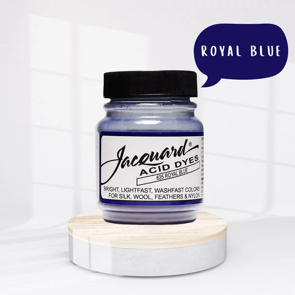 Jacquard Acid dye - 625 Royal Blue - mélykék és fonal festék