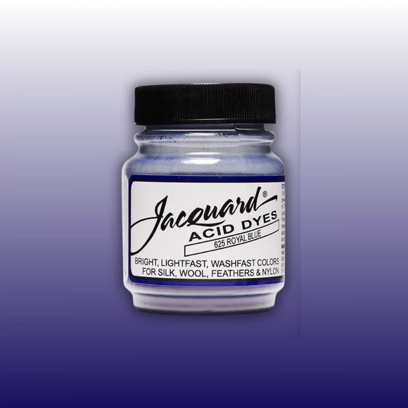 Jacquard Acid dye - 625 Royal Blue - mélykék és fonal festék