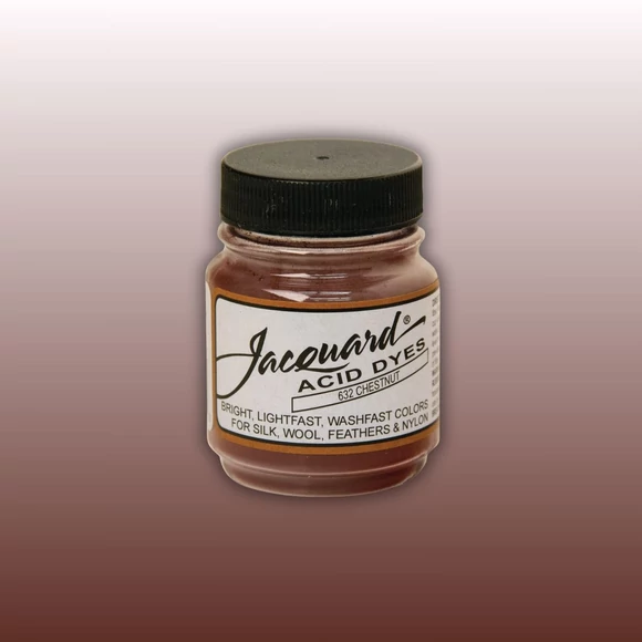 Jacquard Acid dye - 632 Chestnut - gesztenyebarna textil és fonal festék