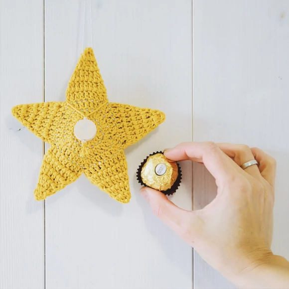 Adventi Csillag Kalendárium - horgolás minta - Advent Star Calendar - crochet pattern