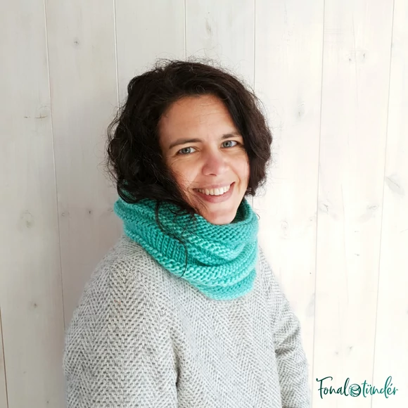 Namaste Cowl - knitting pattern - Namaste Körsál - kötésminta