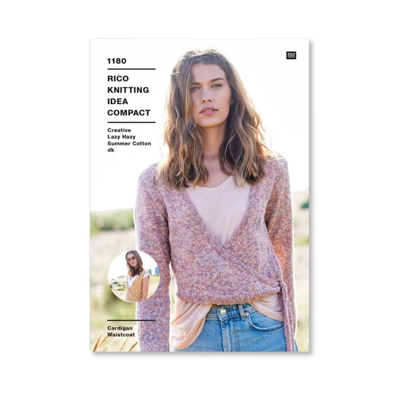 Rico Knitting Idea - Cardigan and Waistcoat - knitting pattern - mellény és kardigán kötésminta