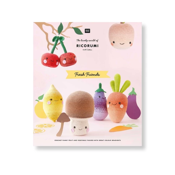 Rico Fresh Friends - amigurumi crochet patterns - horgolásminták