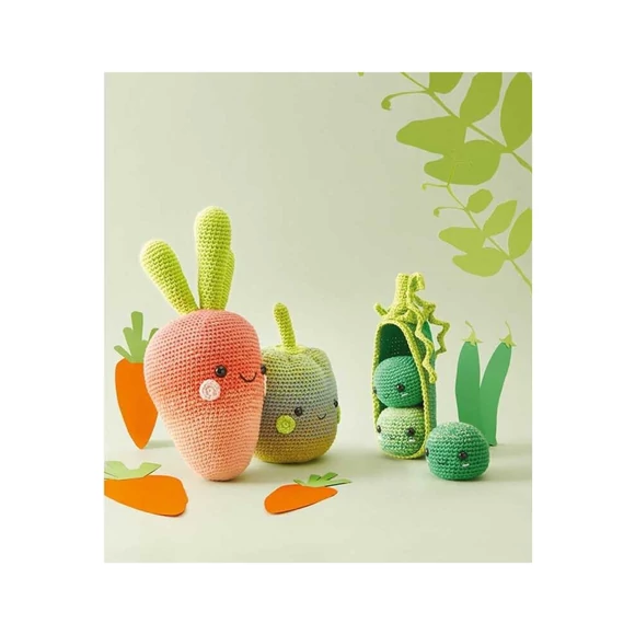 Rico Fresh Friends - amigurumi crochet patterns - horgolásminták