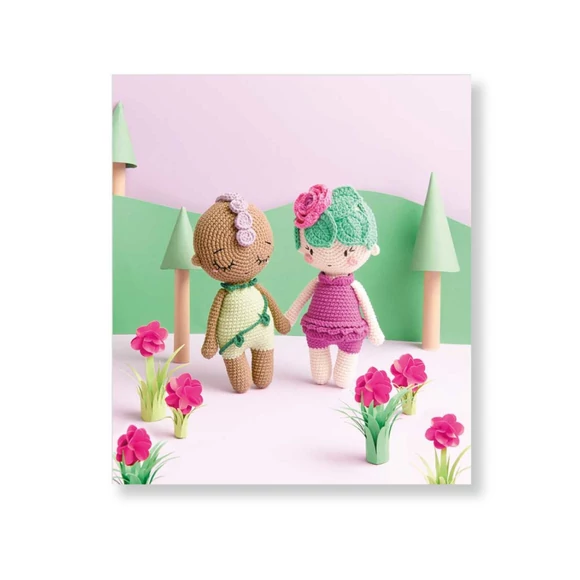 Rico Blooming Beauties - amigurumi crochet patterns - tavasztündérek horgolásmintái