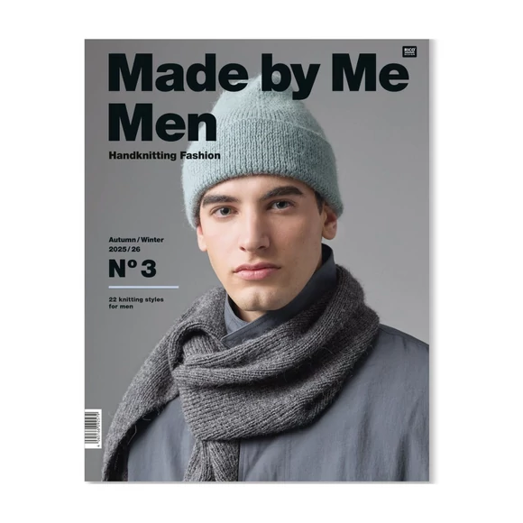 Rico Made by Me - Man - Magazine - knitting - Őszi téli kötés magazin