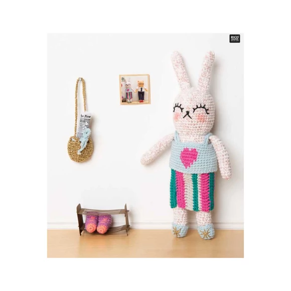 Rico Dress Me - amigurumi dress-up animals - crochet patterns - horgolásminták
