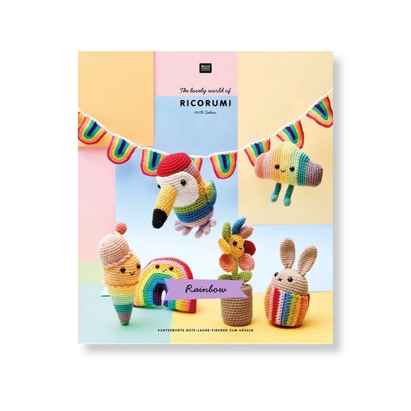 Rico Rainbow - amigurumi crochet patterns - szivárványos horgolásminták