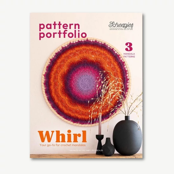 Scheepjes Pattern portfolio Whirl - Mandala - 3 crochet patterns