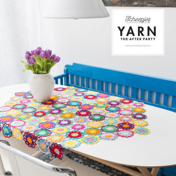 Scheepjes - Garden Room Tablecloth - Virágoskert Terítő - horgolásminta - crochet pattern