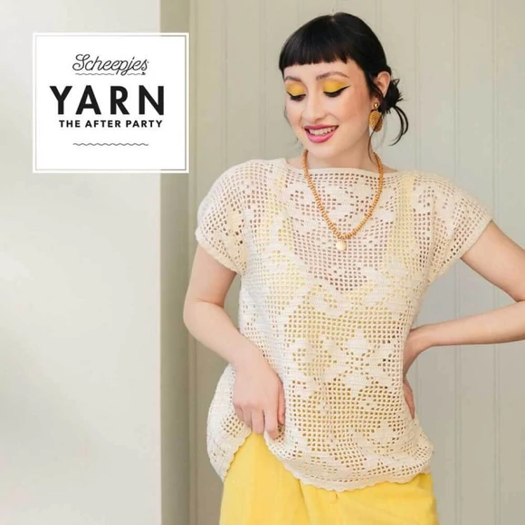 Gentle Breeze Filet Top - crochet pattern - Csipkés Szellő Top - horgolásminta