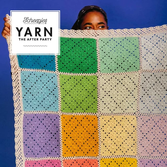 Scheepjes - Colour Shuffle Blanket - Színkeverő Takaró - horgolásminta - crochet pattern
