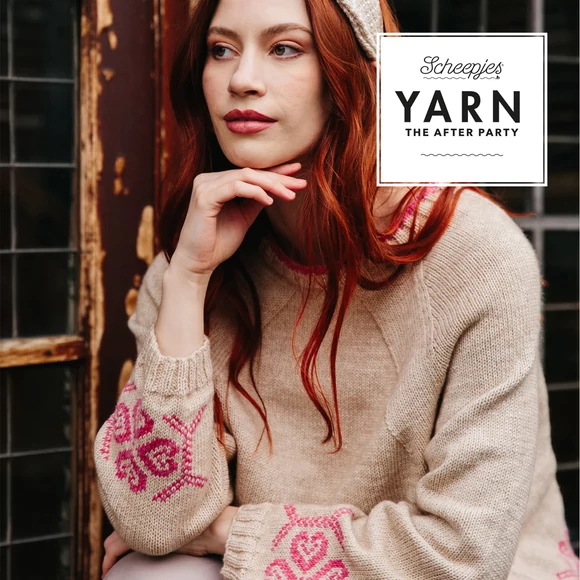 Queen of Hearts - pullover knitting pattern - pulóver kötésminta