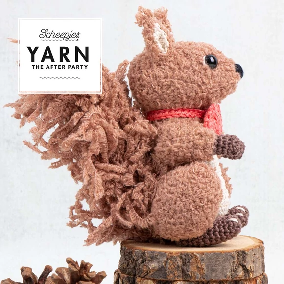 Zoey the squirrel - mókus amigurumi horgolásminta - crochet pattern