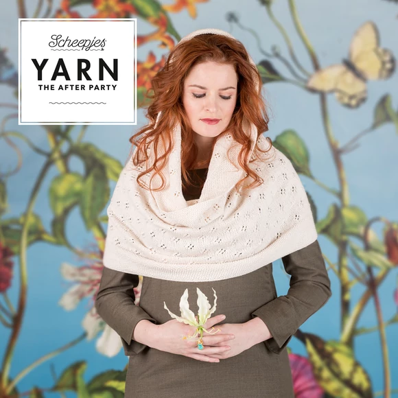 Scheepjes - Springtime Hooded Cowl - Tavaszi Kapucnis Kendő - kötésminta - knitting pattern