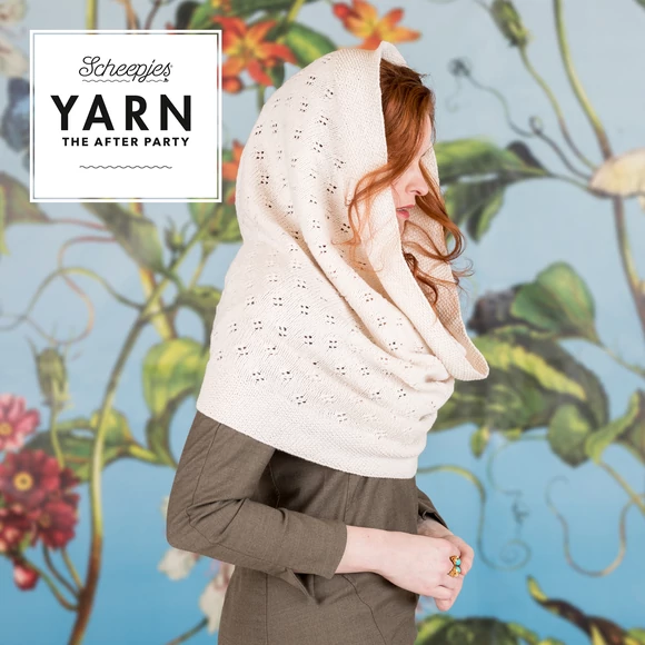 Scheepjes - Springtime Hooded Cowl - Tavaszi Kapucnis Kendő - kötésminta - knitting pattern