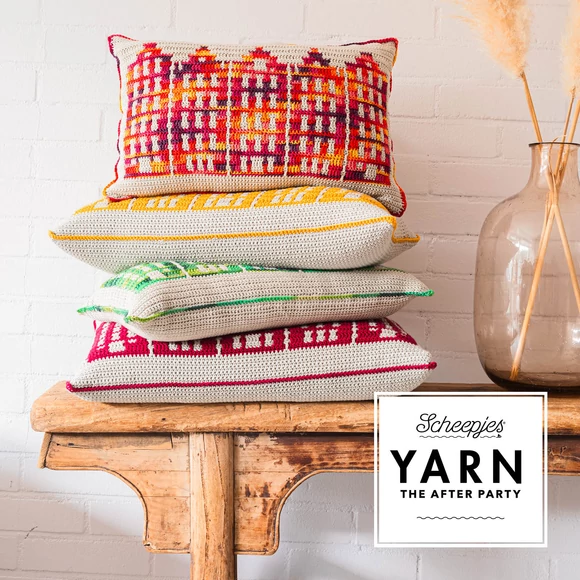 Canal Houses Cushion - Amsterdam Párnahuzat - horgolás minta - crochet pattern