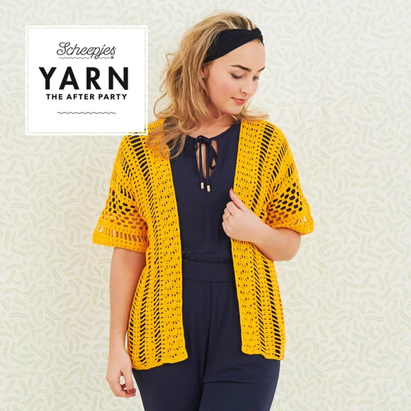 Scheepjes - Boho Chic Cardigan - Boho Cardigan - horgolásminta - crochet pattern