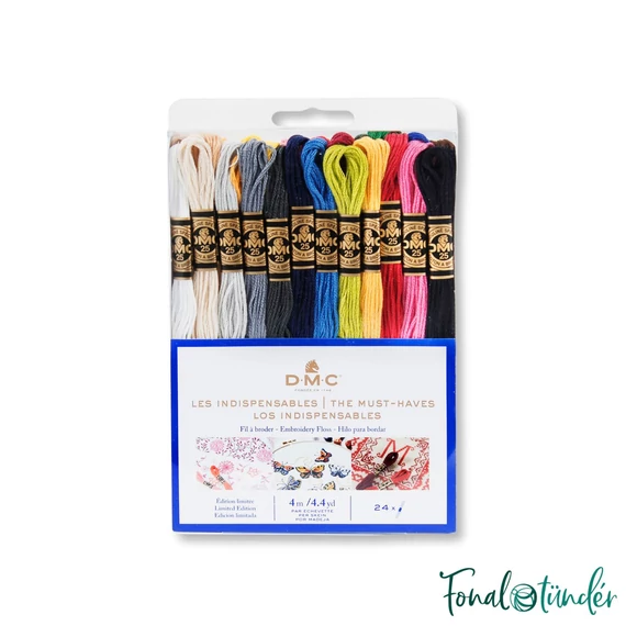 DMC Mouline Stranded Cotton thread set - Must-have - hímzőfonal készlet