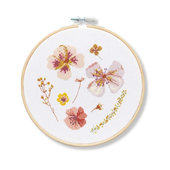 Rico Dried blossoms - embroidery kit - keresztszemes hímzéscsomag