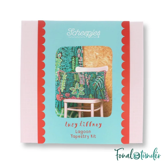 Scheepjes Lucy Tiffney - Lagoon - Tapestry Kit - goblein hímzés csomag