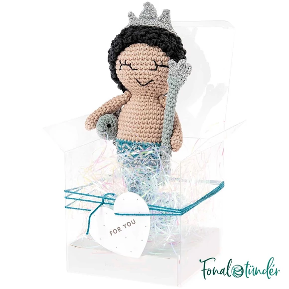 Ricorumi Amigurumi Box Neptune - amigurumi csomag - tenger istennő