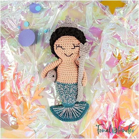 Ricorumi Amigurumi Box Neptune - amigurumi csomag - tenger istennő