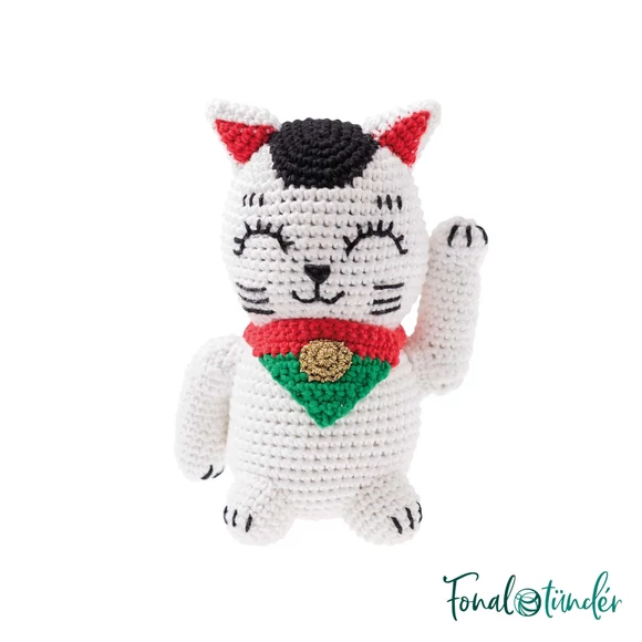Ricorumi Amigurumi Box Lucky Cat - amigurumi csomag - macska