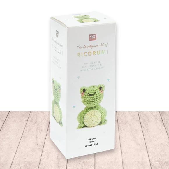 Ricorumi Mini Set - Frog - amigurumi box