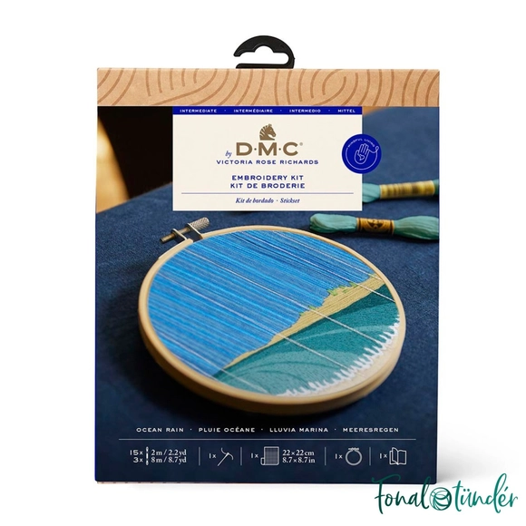 DMC - Ocean Rain - embroidery kit - Trópusi Eső - hímző készlet