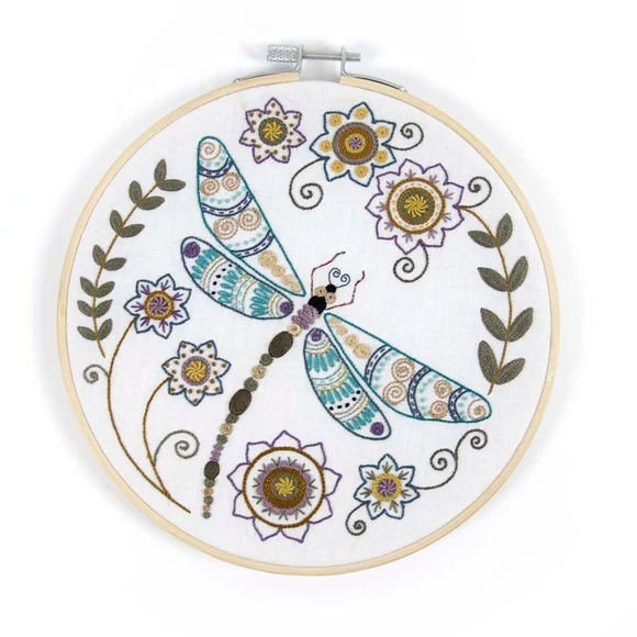 DMC - Dragonfly - embroidery kit - Szitakötő - hímző készlet